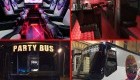 2 party buses for rent
